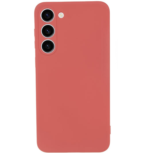 For Samsung Galaxy S23+ Rubberized Anti-slip Phone Case Soft TPU Fiber Lining Inside Phone Cover