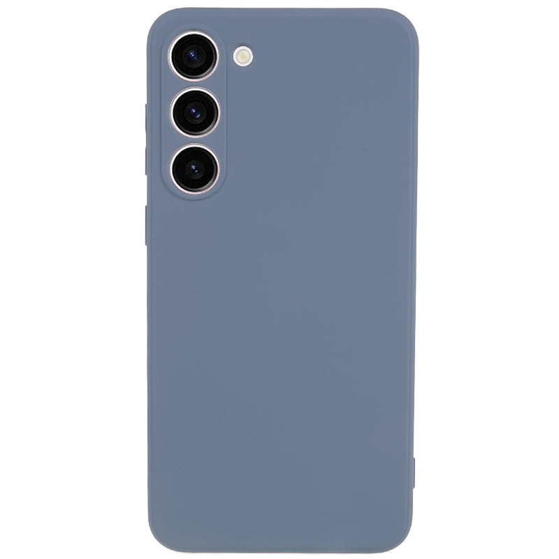 For Samsung Galaxy S23+ Rubberized Anti-slip Phone Case Soft TPU Fiber Lining Inside Phone Cover