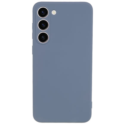 For Samsung Galaxy S23+ Rubberized Anti-slip Phone Case Soft TPU Fiber Lining Inside Phone Cover