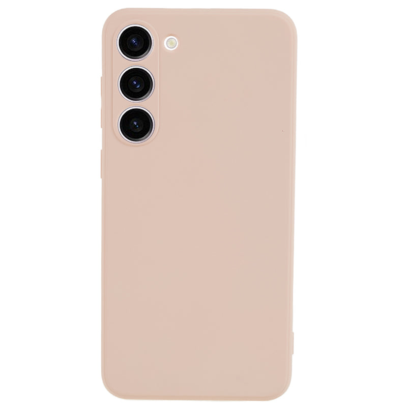 For Samsung Galaxy S23+ Rubberized Anti-slip Phone Case Soft TPU Fiber Lining Inside Phone Cover