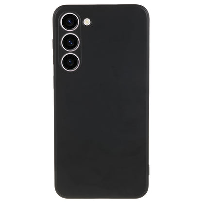 For Samsung Galaxy S23+ Rubberized Anti-slip Phone Case Soft TPU Fiber Lining Inside Phone Cover