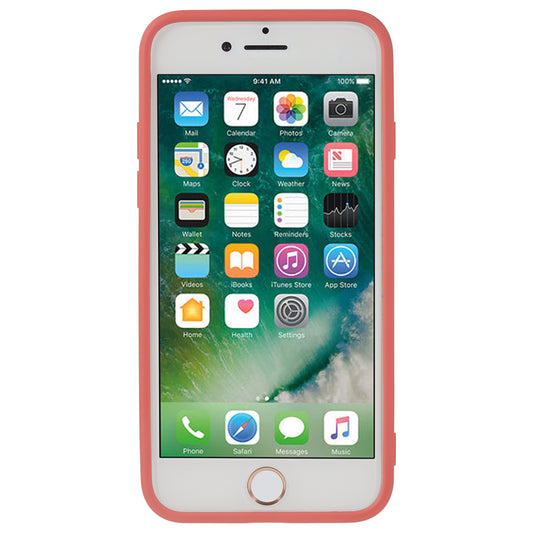 Rubberized Phone Case for iPhone 7  /  8 4.7 inch  /  SE (2020)  /  SE (2022) , Anti-Scratch Fiber Lining TPU Cover