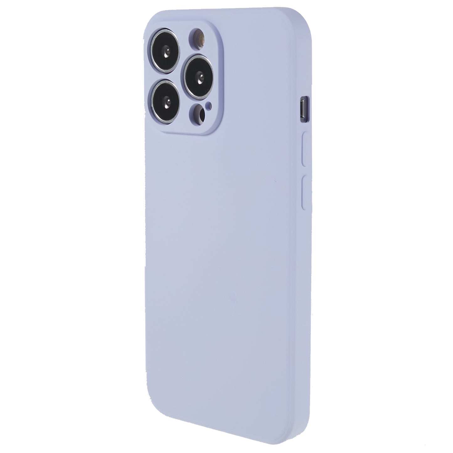 For iPhone 13 Pro 6.1 inch Rubberized TPU Phone Case Soft Fiber Lining Shockproof Cover