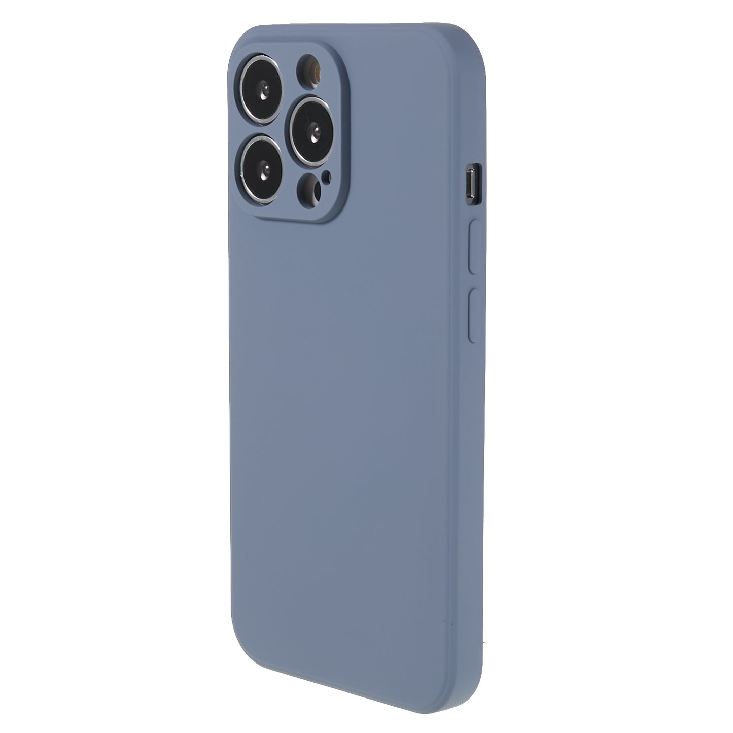 For iPhone 13 Pro 6.1 inch Rubberized TPU Phone Case Soft Fiber Lining Shockproof Cover