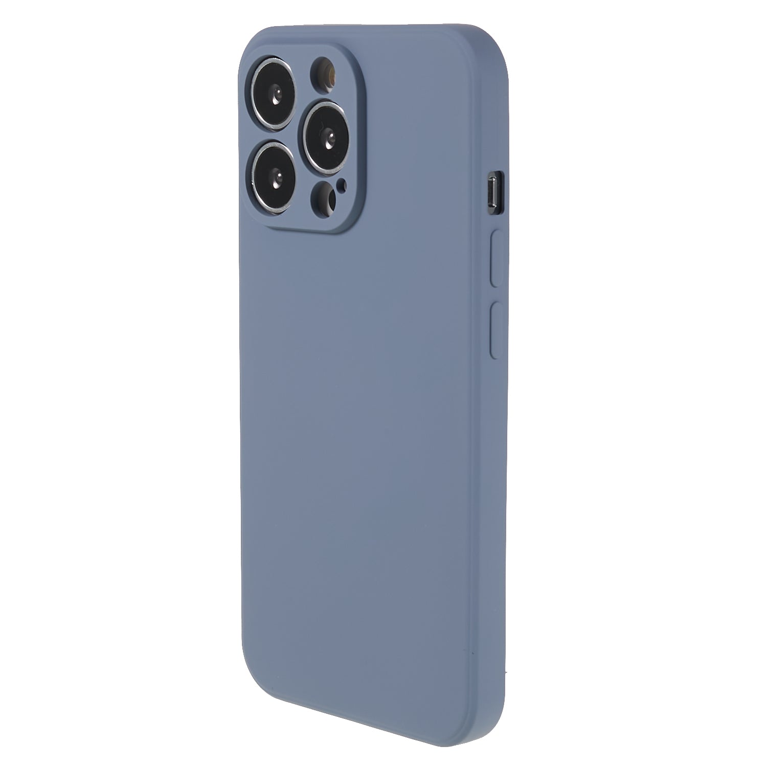 For iPhone 13 Pro 6.1 inch Rubberized TPU Phone Case Soft Fiber Lining Shockproof Cover