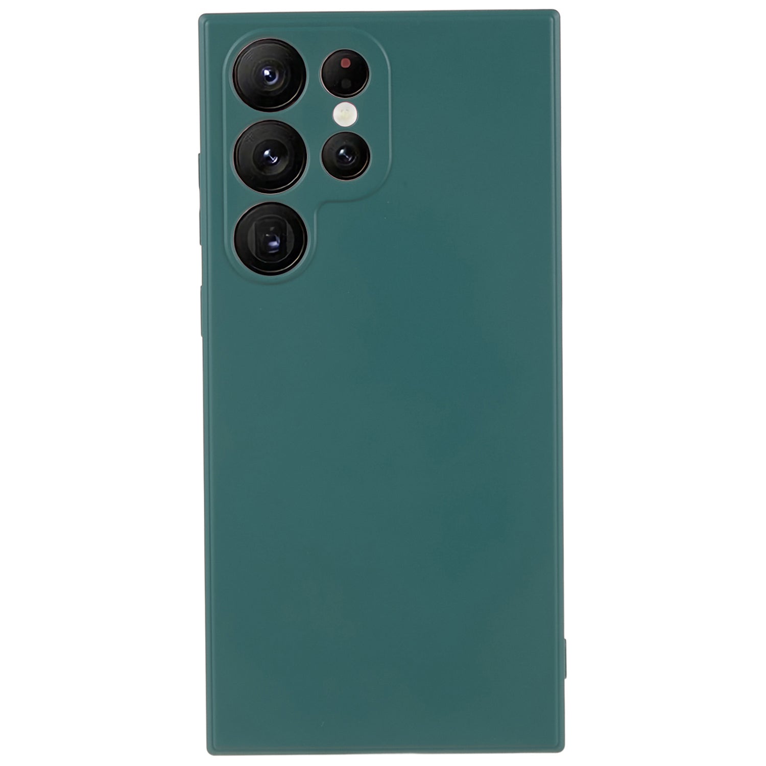 For Samsung Galaxy S23 Ultra Rubberized Texture Phone Case Soft TPU Fiber Lining Shockproof Protection Cover