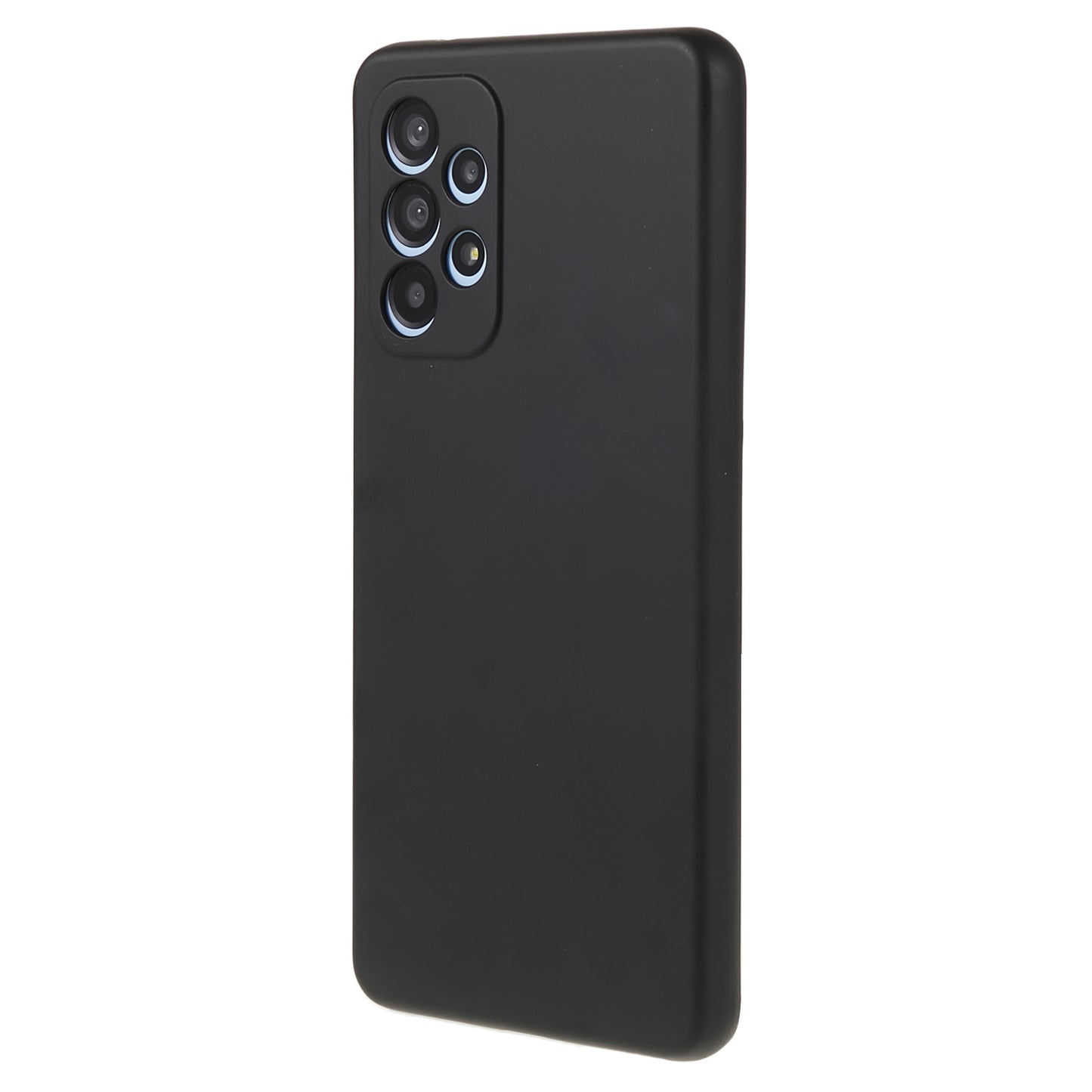 For Samsung Galaxy A53 5G Soft TPU Case Rubberized Anti-Scratch Fiber Lining Inside Phone Cover