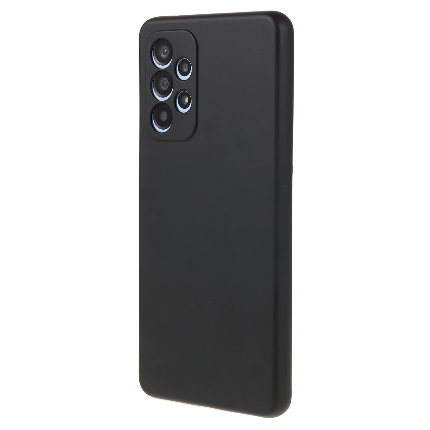 For Samsung Galaxy A53 5G Soft TPU Case Rubberized Anti-Scratch Fiber Lining Inside Phone Cover
