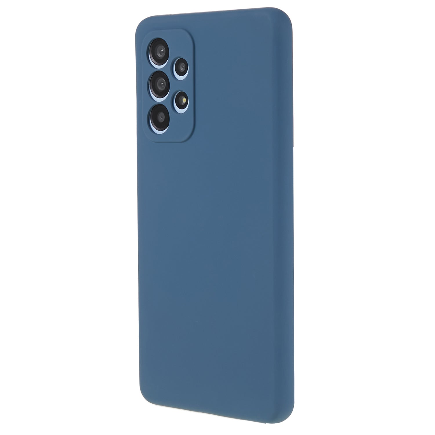 For Samsung Galaxy A53 5G Soft TPU Case Rubberized Anti-Scratch Fiber Lining Inside Phone Cover
