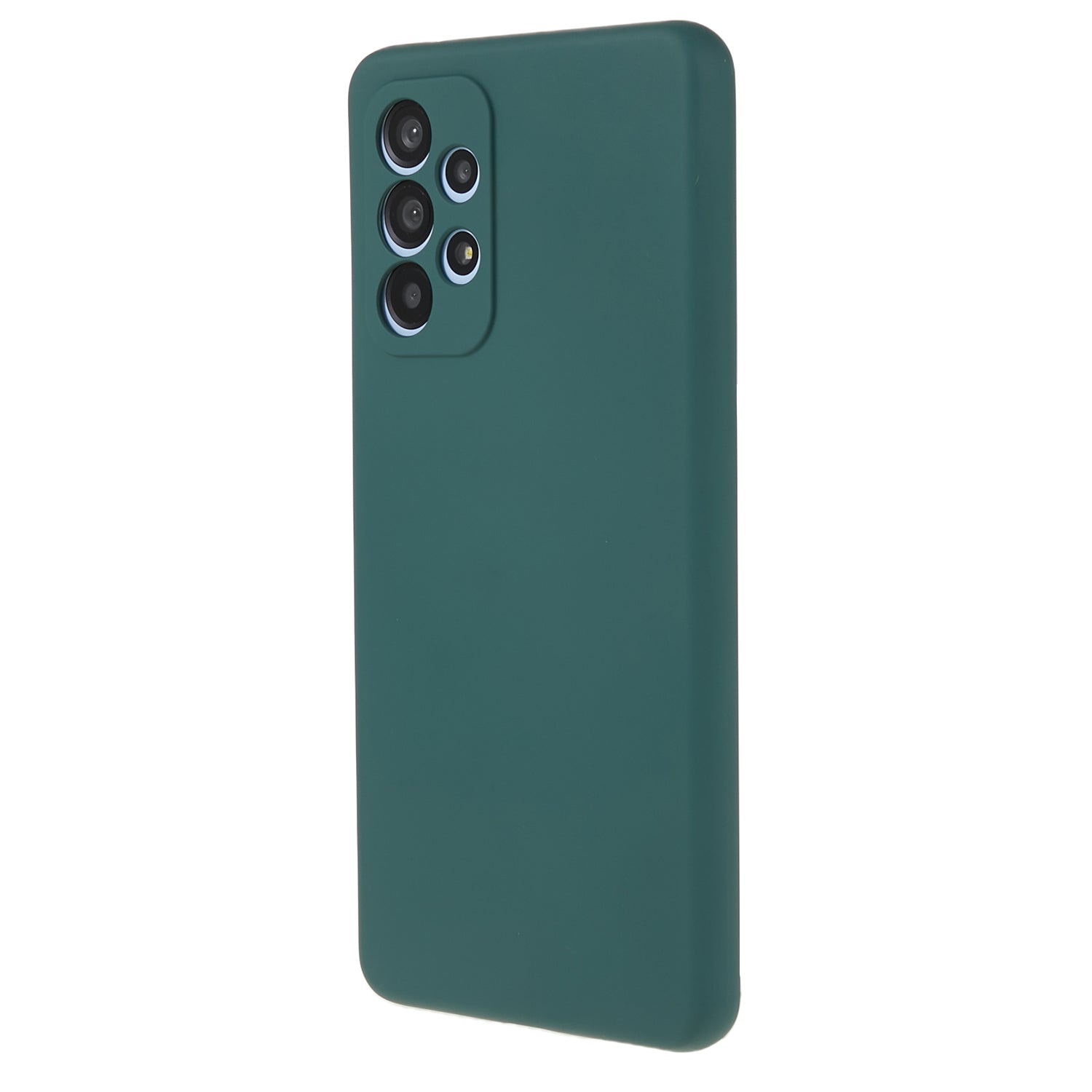 For Samsung Galaxy A53 5G Soft TPU Case Rubberized Anti-Scratch Fiber Lining Inside Phone Cover