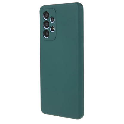 For Samsung Galaxy A53 5G Soft TPU Case Rubberized Anti-Scratch Fiber Lining Inside Phone Cover