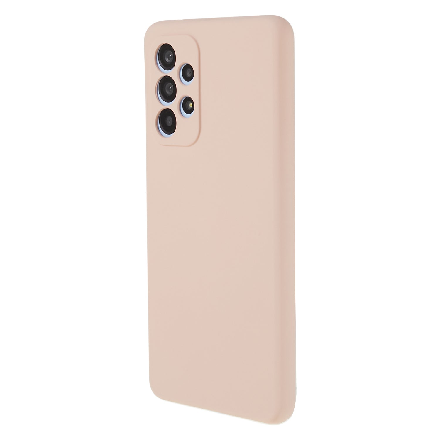 For Samsung Galaxy A53 5G Soft TPU Case Rubberized Anti-Scratch Fiber Lining Inside Phone Cover