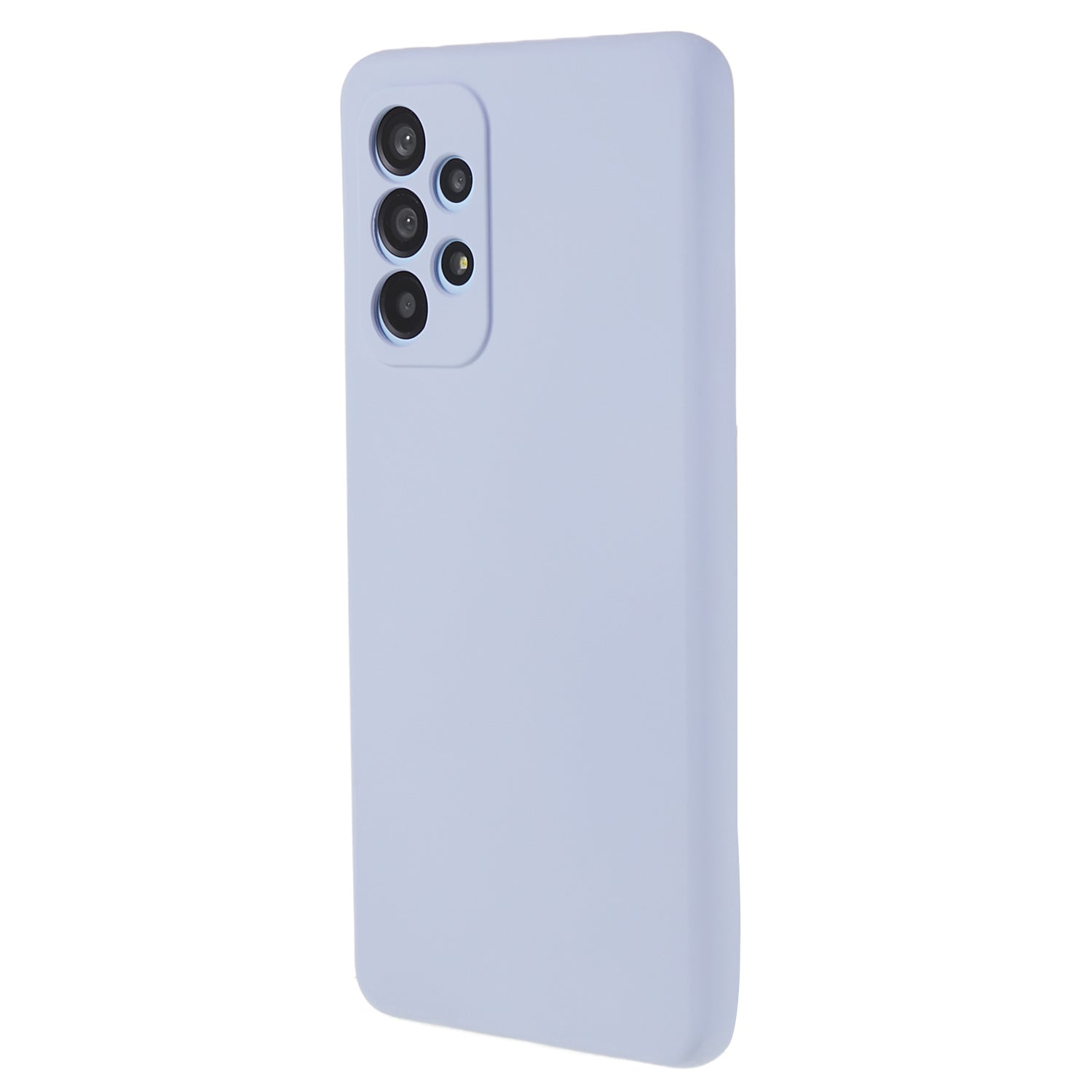 For Samsung Galaxy A53 5G Soft TPU Case Rubberized Anti-Scratch Fiber Lining Inside Phone Cover