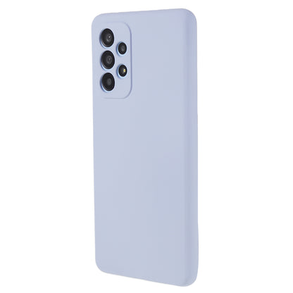 For Samsung Galaxy A53 5G Soft TPU Case Rubberized Anti-Scratch Fiber Lining Inside Phone Cover