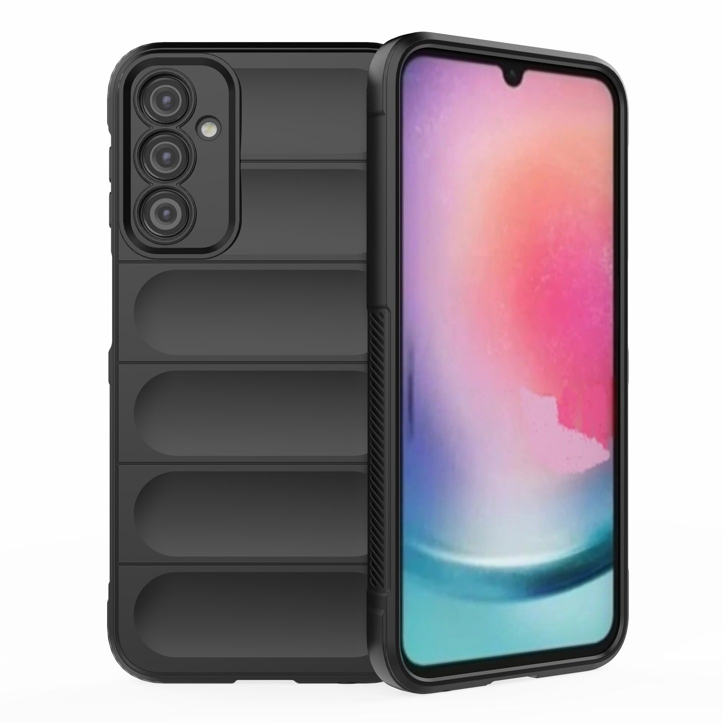 For Samsung Galaxy A24 4G Anti-Scratch Rugged Phone Cover TPU Back Protector Phone Case