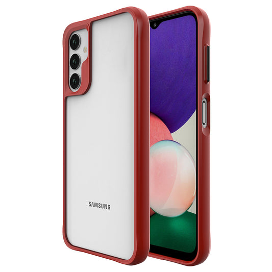 Combat X Mode for Samsung Galaxy A24 4G Transparent Phone Case TPU + PC Shockproof Protective Cover
