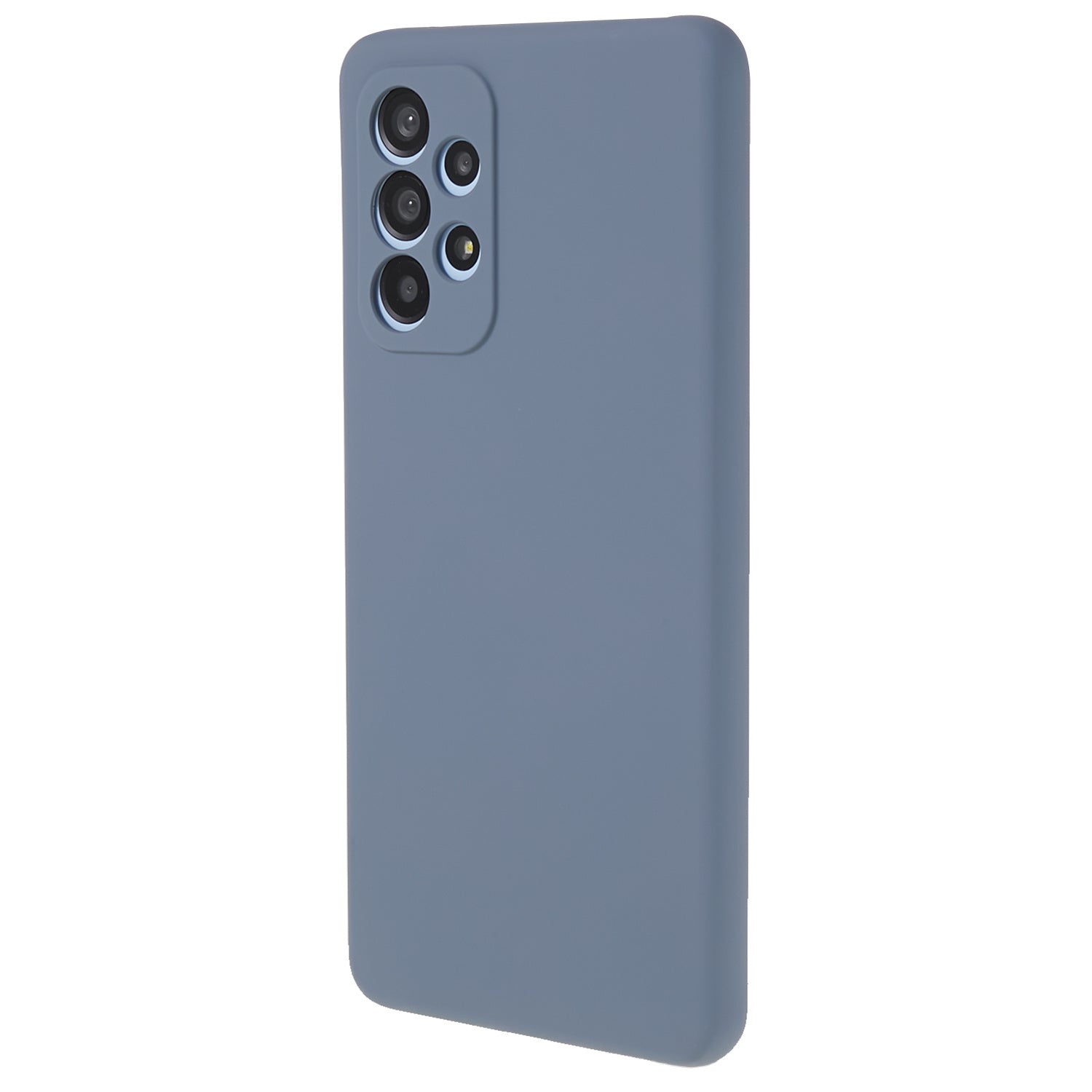 For Samsung Galaxy A13 4G Fiber Lining TPU Phone Case Rubberized Surface Shockproof Phone Cover