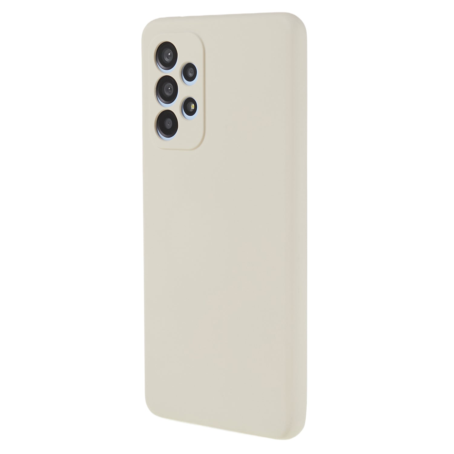 For Samsung Galaxy A13 4G Fiber Lining TPU Phone Case Rubberized Surface Shockproof Phone Cover