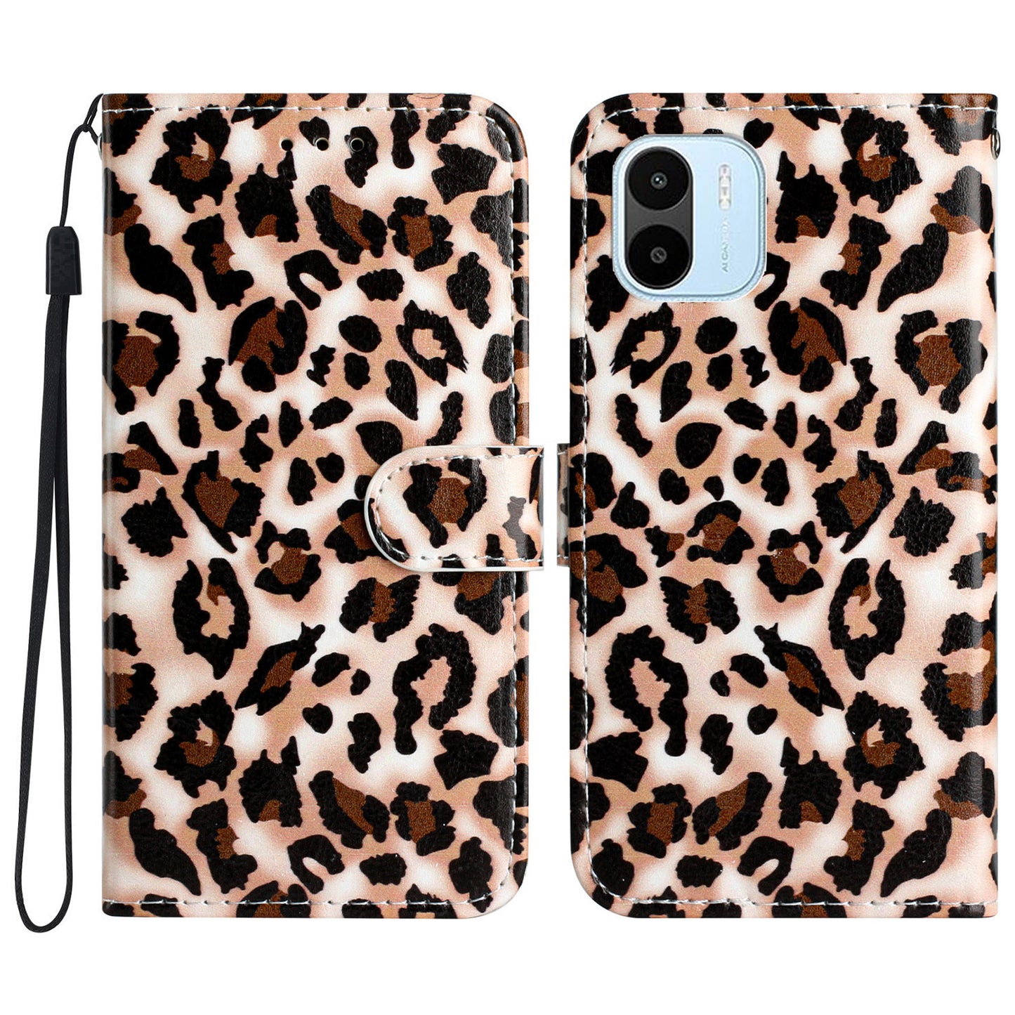 For Xiaomi Redmi A1 4G / A2 4G Phone Case PU Leather Pattern Printing Stand Wallet Flip Cover