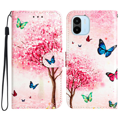 For Xiaomi Redmi A1 4G / A2 4G Phone Case PU Leather Pattern Printing Stand Wallet Flip Cover