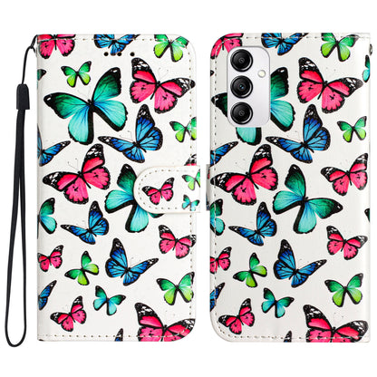 Wallet Case for Samsung Galaxy A14 5G , PU Leather Pattern Printing Handbag Stand Flip Phone Cover