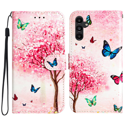 For Samsung Galaxy A54 5G PU Leather Flip Case Wallet Stand Feature Pattern Printing Phone Cover