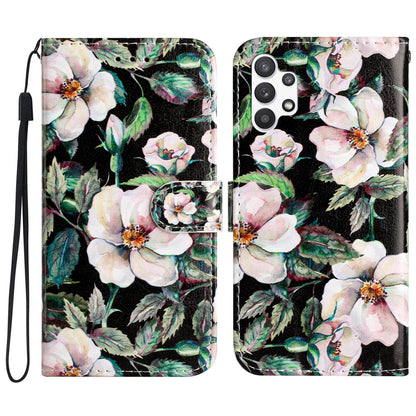 For Samsung Galaxy A32 5G PU Leather Wallet Cover Stand Pattern Printing Flip Phone Case