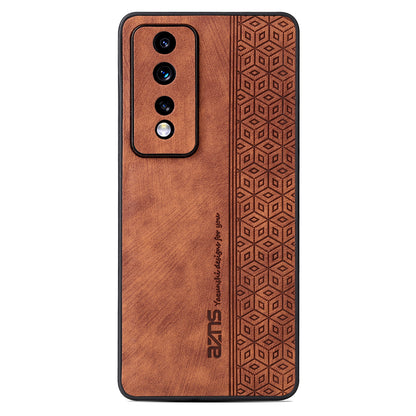 AZNS For Honor 80 GT 5G Imprinted Cell Phone Case PU Leather Coated TPU Back Cover
