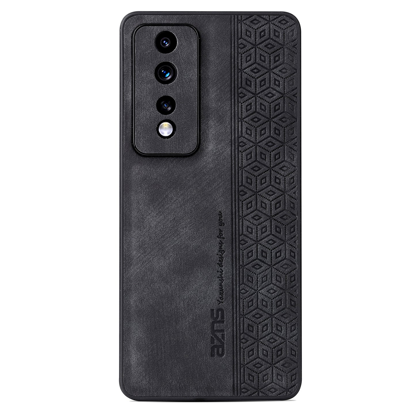 AZNS For Honor 80 GT 5G Imprinted Cell Phone Case PU Leather Coated TPU Back Cover