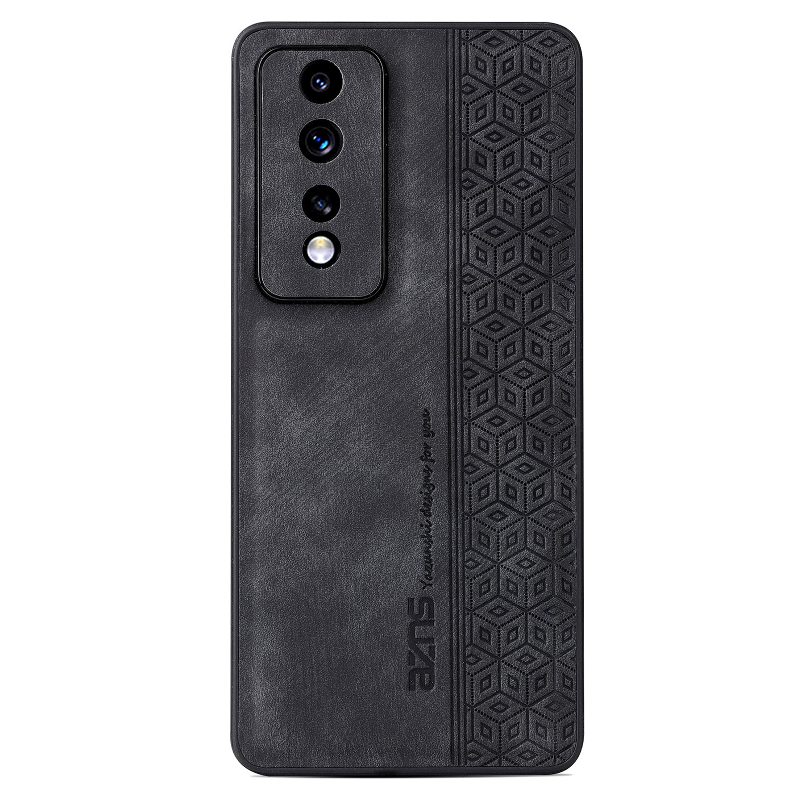 AZNS For Honor 80 GT 5G Imprinted Cell Phone Case PU Leather Coated TPU Back Cover
