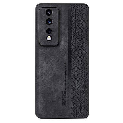AZNS For Honor 80 GT 5G Imprinted Cell Phone Case PU Leather Coated TPU Back Cover
