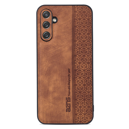 AZNS For Samsung Galaxy A24 4G Anti-drop Phone Case Imprinted PU Leather+TPU Phone Cover