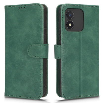 For Honor X5 4G Skin-touch Leather Phone Stand Case Wallet Cell Phone Cover