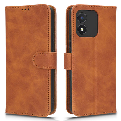 For Honor X5 4G Skin-touch Leather Phone Stand Case Wallet Cell Phone Cover