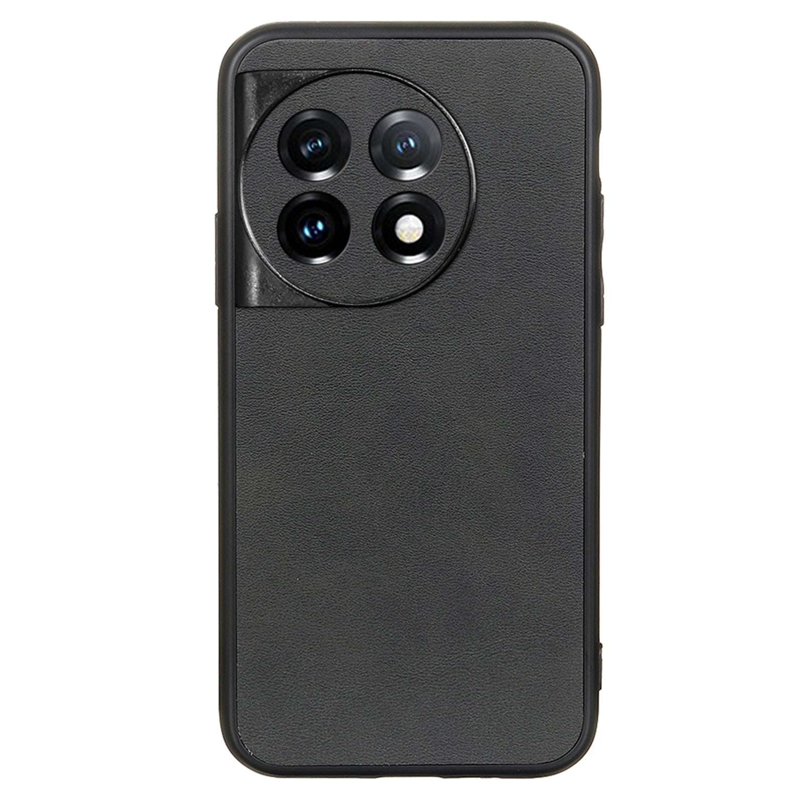 For OnePlus Ace 2 5G / 11R 5G Cell Phone Case PC+TPU+PU Leather Cowhide Texture Back Cover