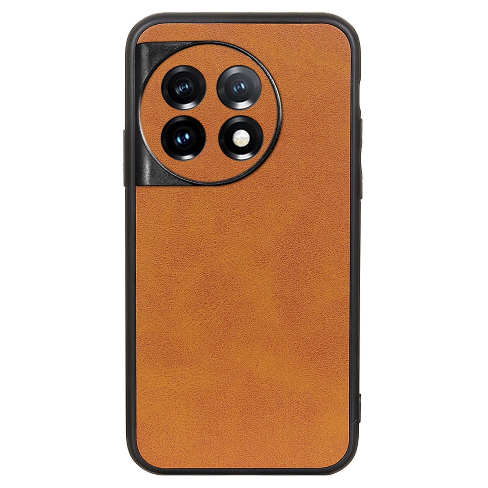 For OnePlus Ace 2 5G / 11R 5G Cell Phone Case PC+TPU+PU Leather Cowhide Texture Back Cover