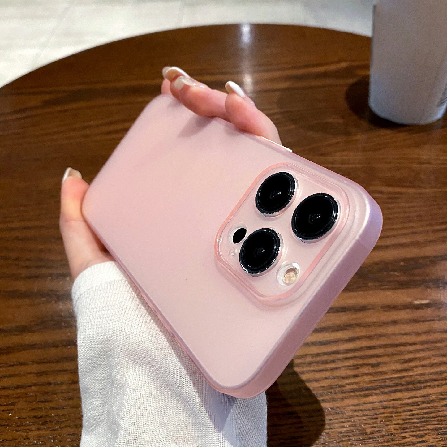 Slim Phone Case for iPhone 13 Pro 6.1 inch Shockproof Cover Precise Cutout Matte TPU Case