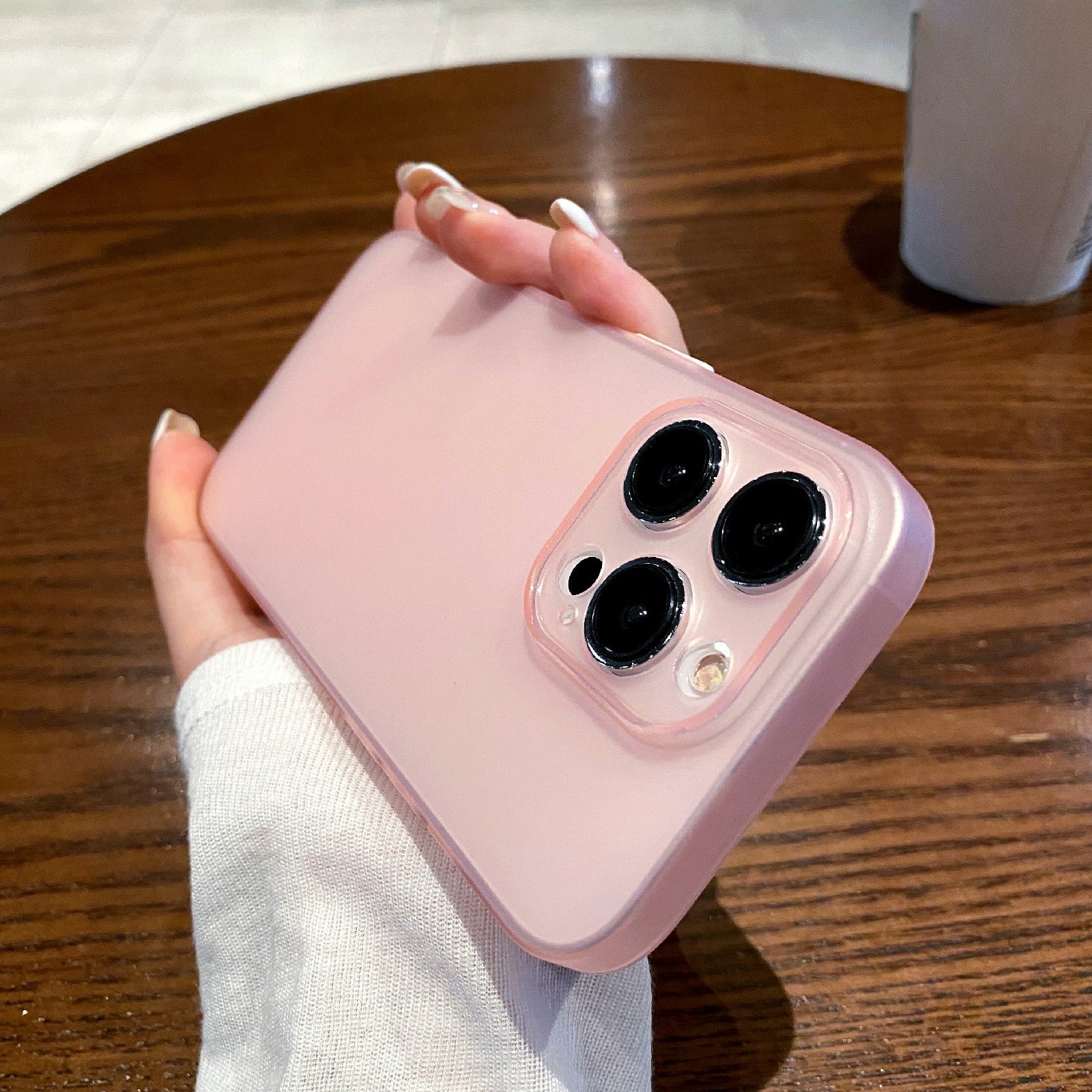 Slim Phone Case for iPhone 13 Pro 6.1 inch Shockproof Cover Precise Cutout Matte TPU Case