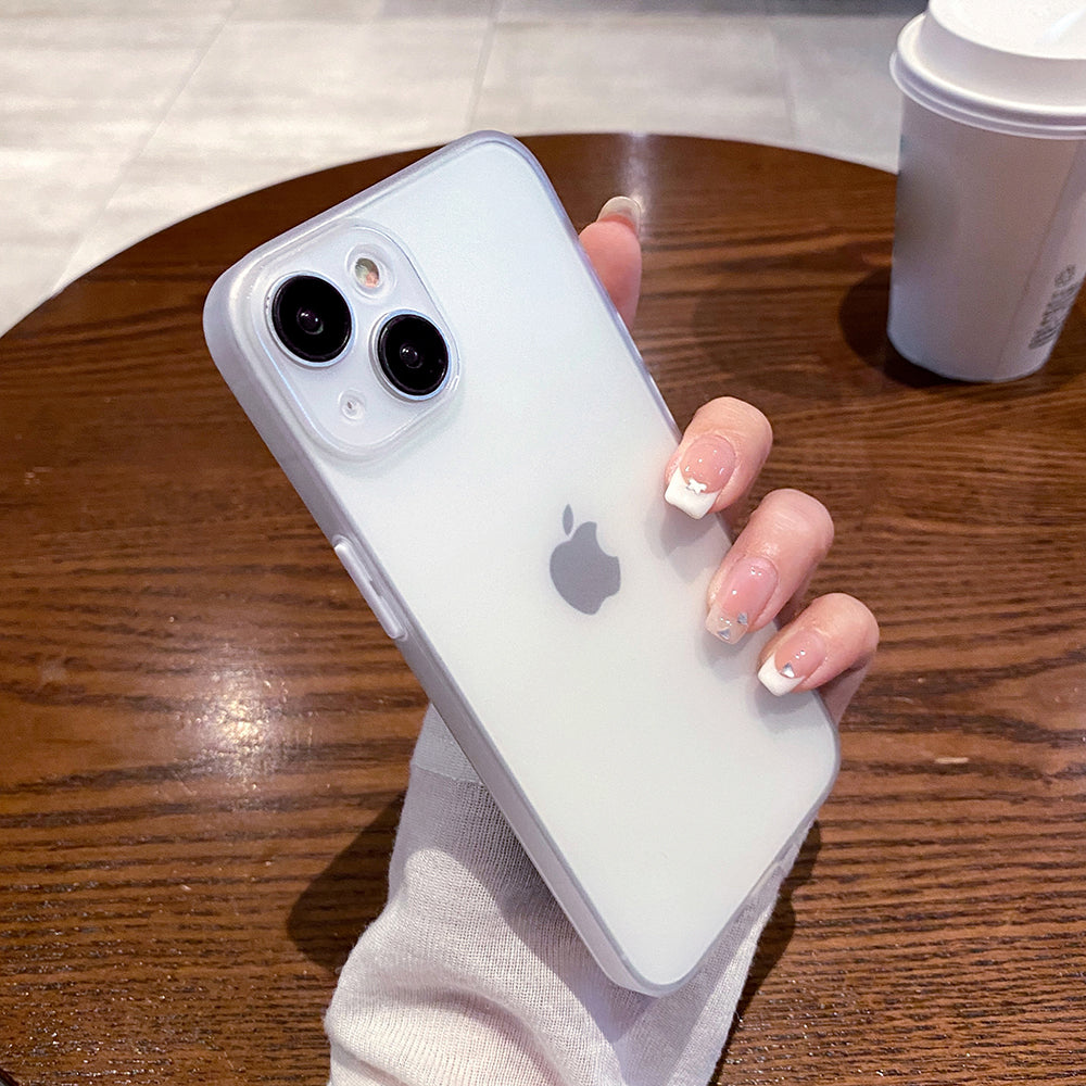 For iPhone 14 Plus Slim Matte Case TPU Precise Cutout Soft Back Protective Phone Cover