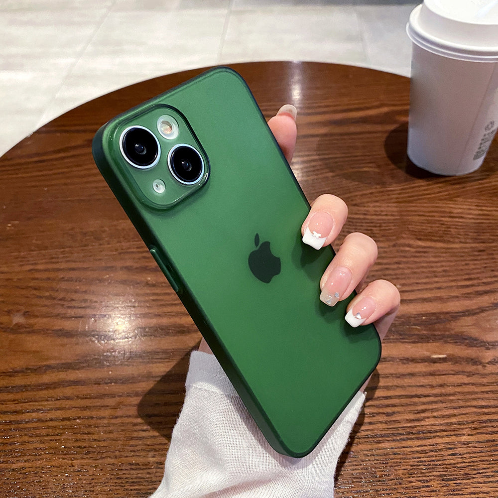 For iPhone 14 Plus Slim Matte Case TPU Precise Cutout Soft Back Protective Phone Cover