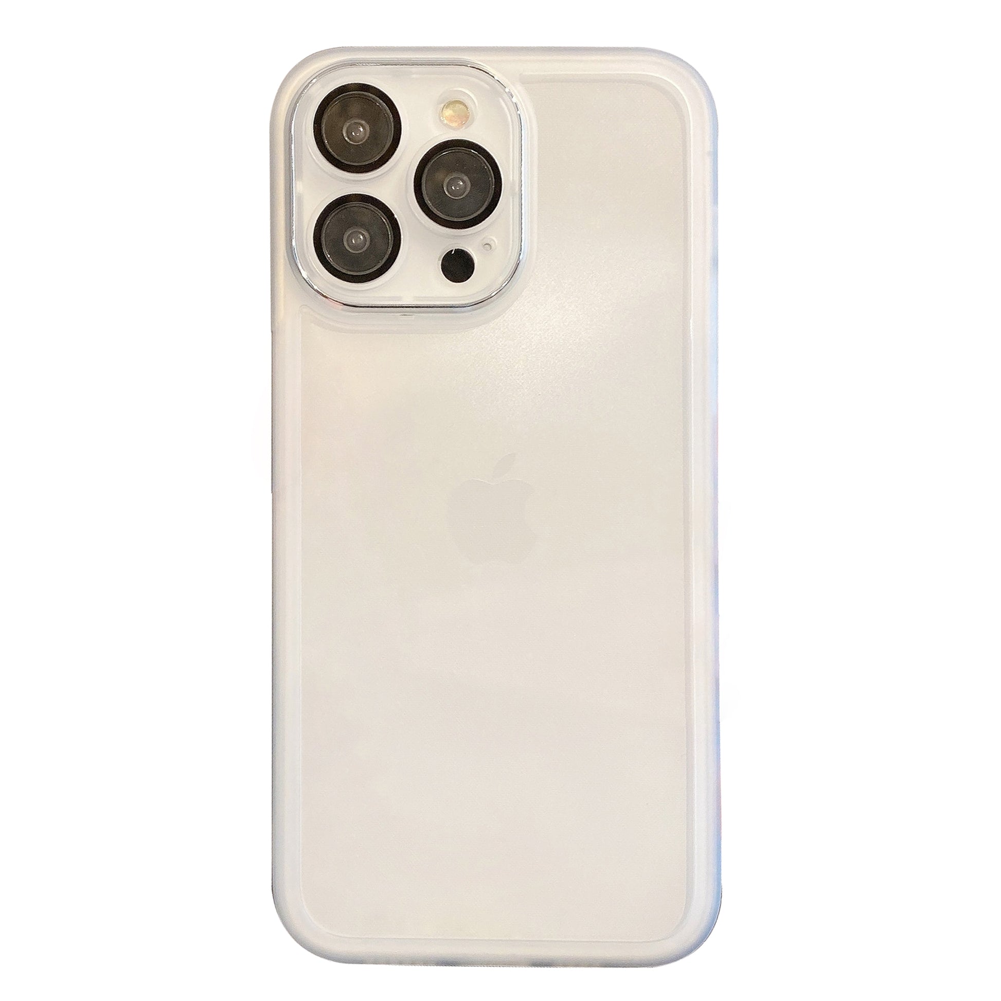 For iPhone 14 Pro Max Soft TPU Phone Cover Clear Anti-Scratch Phone Case with Built-in Camera Lens Protector