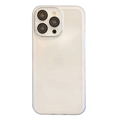 For iPhone 14 Pro Max Soft TPU Phone Cover Clear Anti-Scratch Phone Case with Built-in Camera Lens Protector