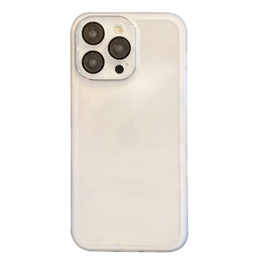 For iPhone 14 Pro Max Soft TPU Phone Cover Clear Anti-Scratch Phone Case with Built-in Camera Lens Protector