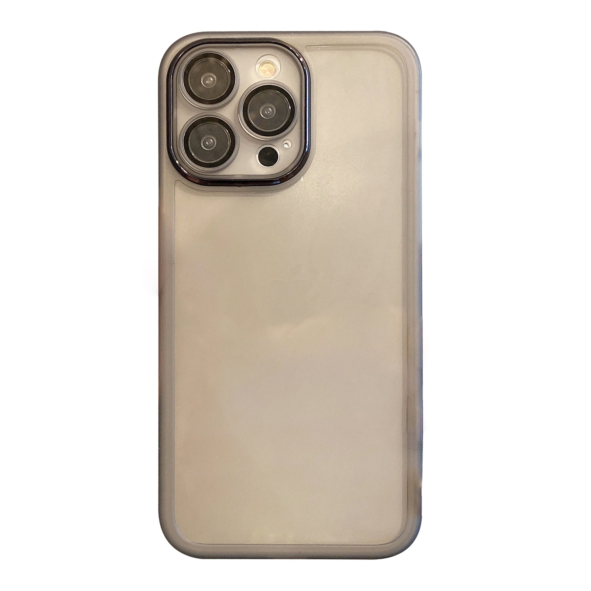For iPhone 14 Pro Max Soft TPU Phone Cover Clear Anti-Scratch Phone Case with Built-in Camera Lens Protector