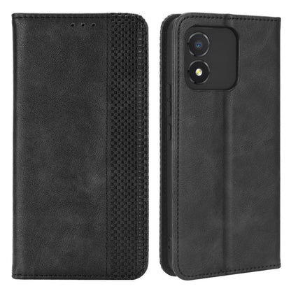 For Honor X5 4G Smartphone Case PU Leather Vintage Stand Wallet Folio Flip Phone Cover