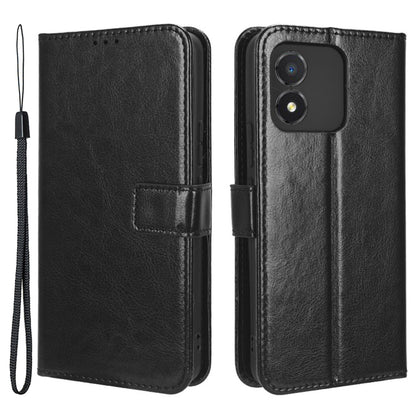 For Honor X5 4G Crazy Horse Texture Leather Phone Case Stand Magnetic Wallet Flip Cover