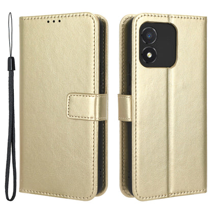 For Honor X5 4G Crazy Horse Texture Leather Phone Case Stand Magnetic Wallet Flip Cover
