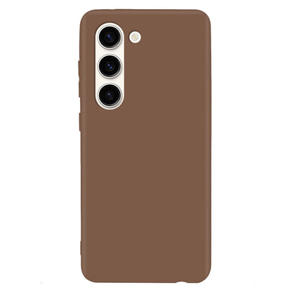 For Samsung Galaxy S23+ Candy Color Anti-fingerprint Matte Phone Case TPU Anti-drop Cover