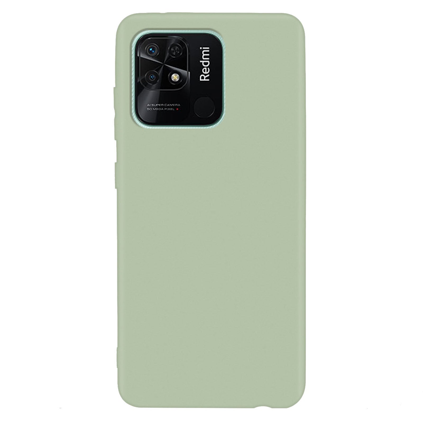 For Xiaomi Redmi 10C 4G Matte Anti-scratch Phone Case Candy Color TPU Protective Cover
