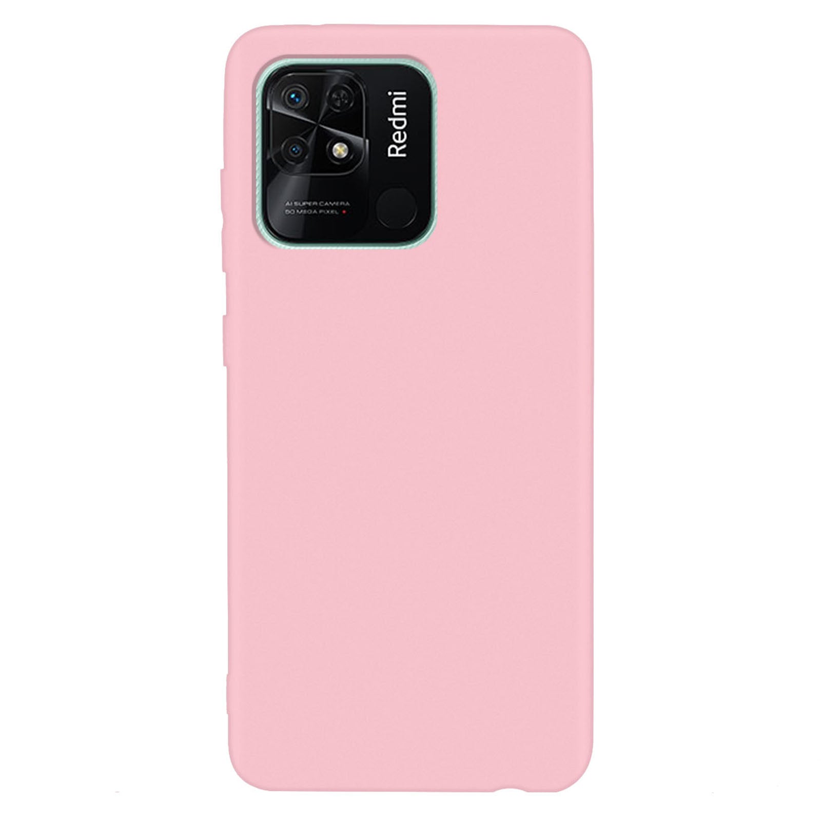For Xiaomi Redmi 10C 4G Matte Anti-scratch Phone Case Candy Color TPU Protective Cover